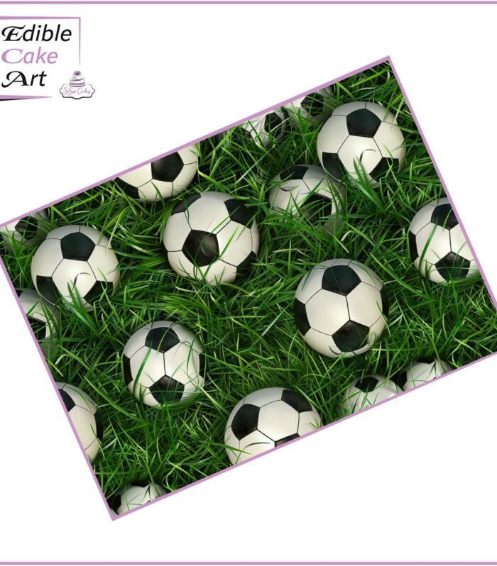 football cake wrap