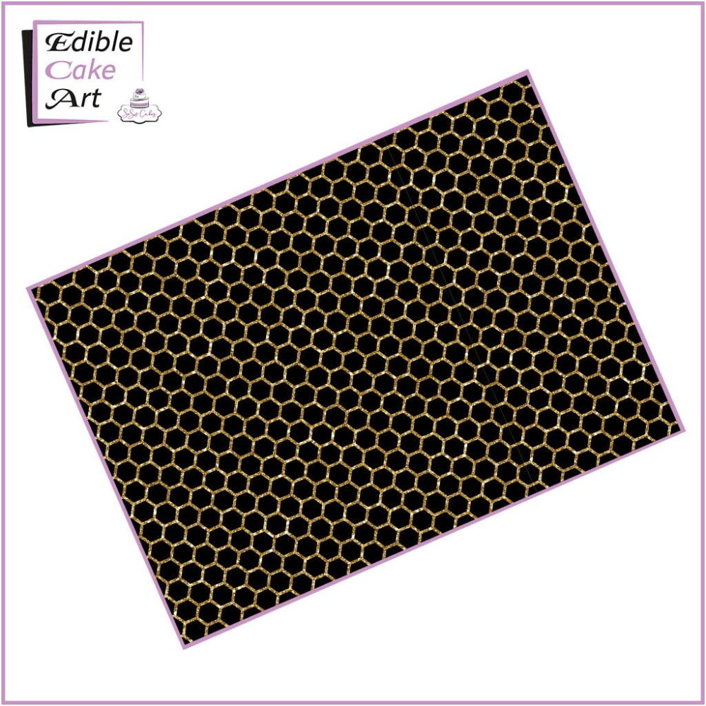 Honeycomb Icing Sheet Cake Wrap