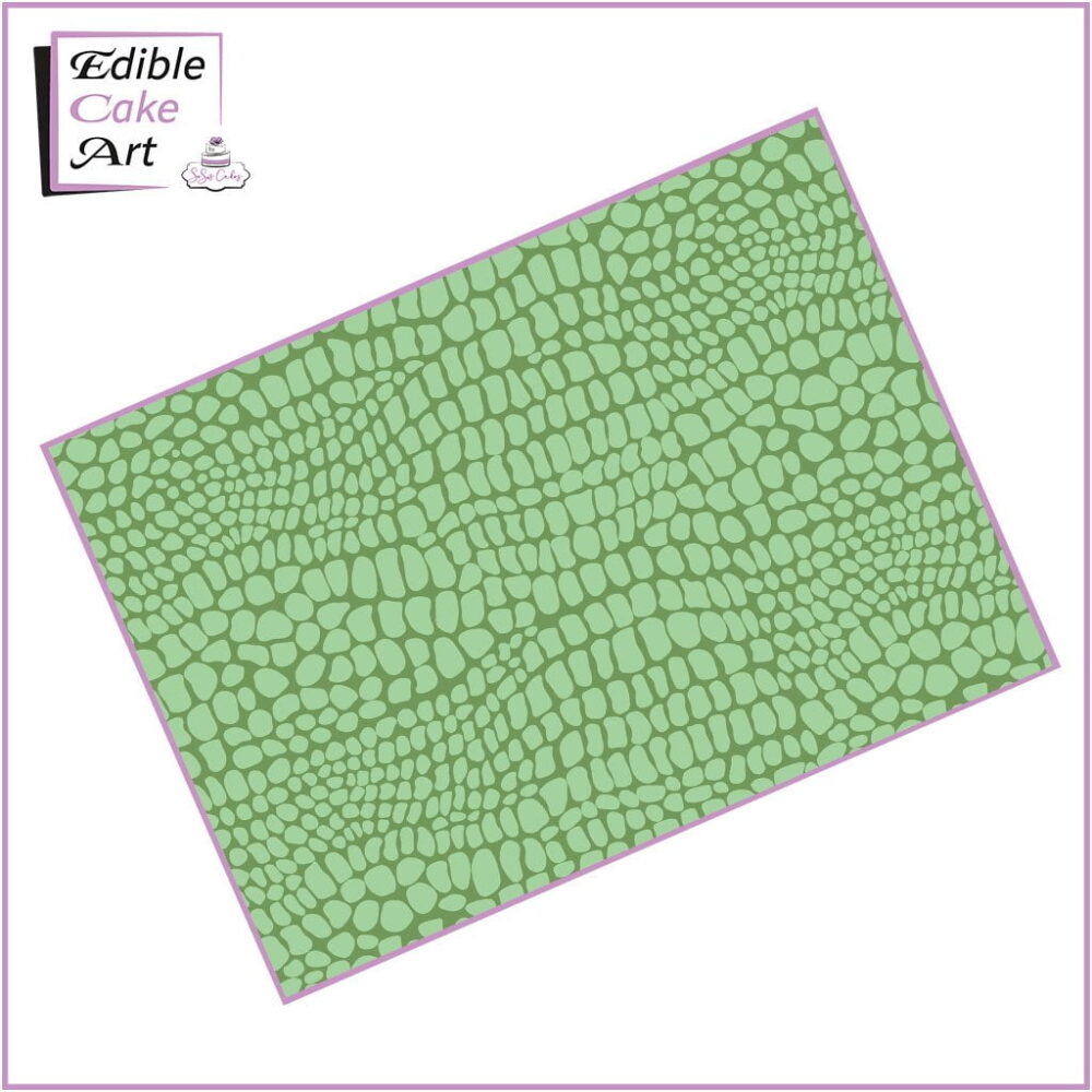 Snake Skin edible print