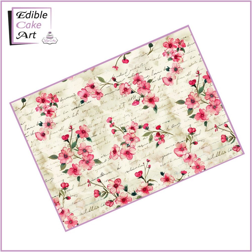 Vintage cherry blossom