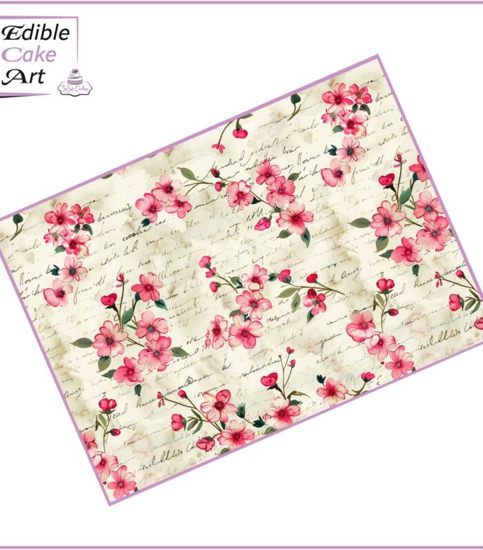 Vintage cherry blossom