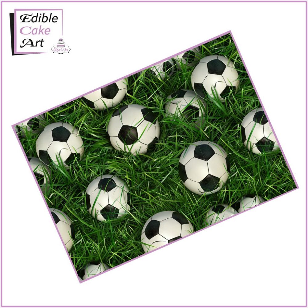 football cake wrap