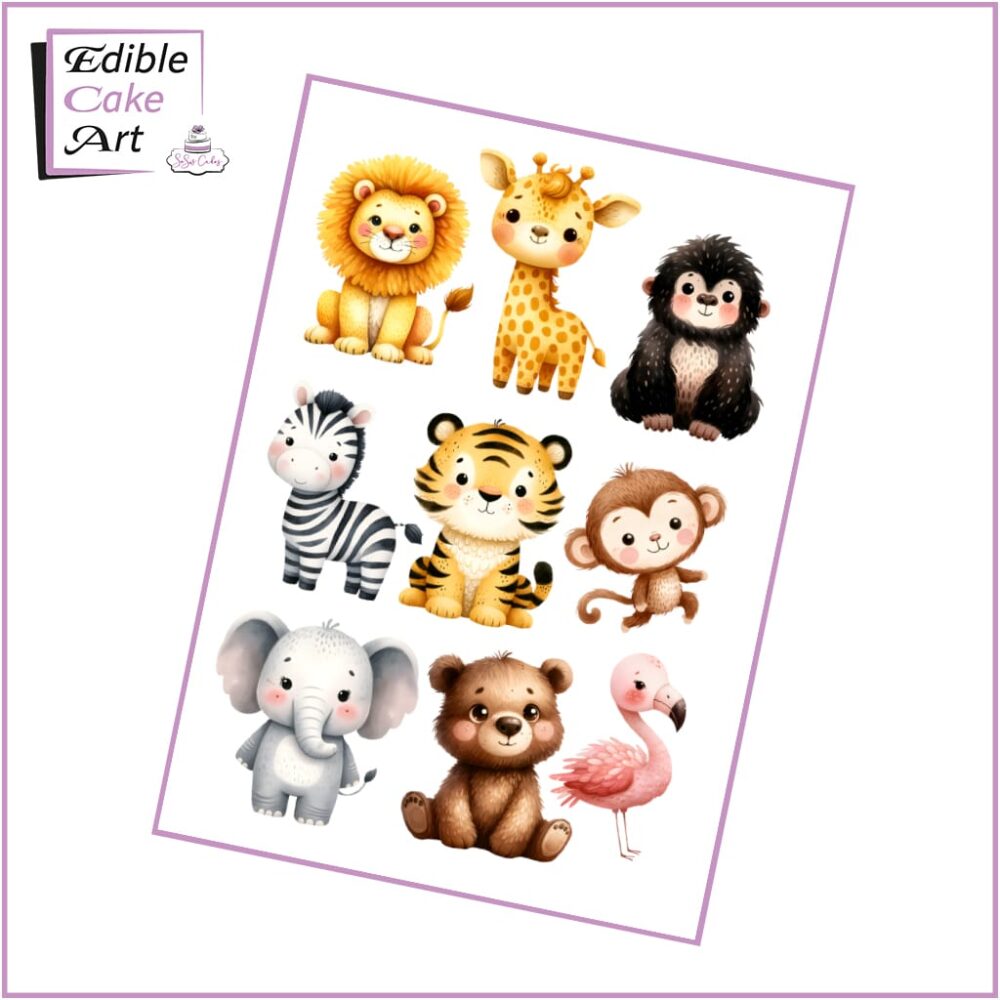 Jungle Cake Charms