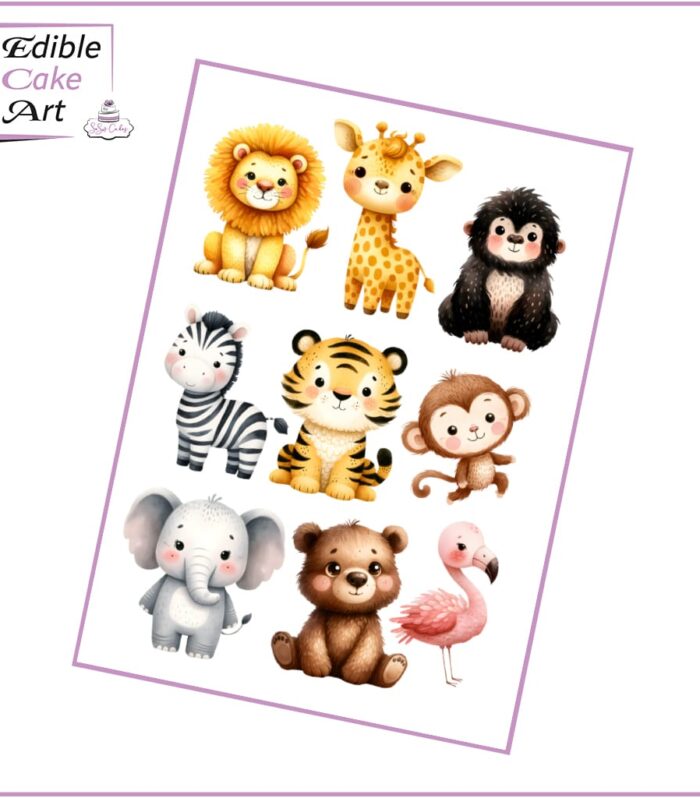 Jungle Cake Charms