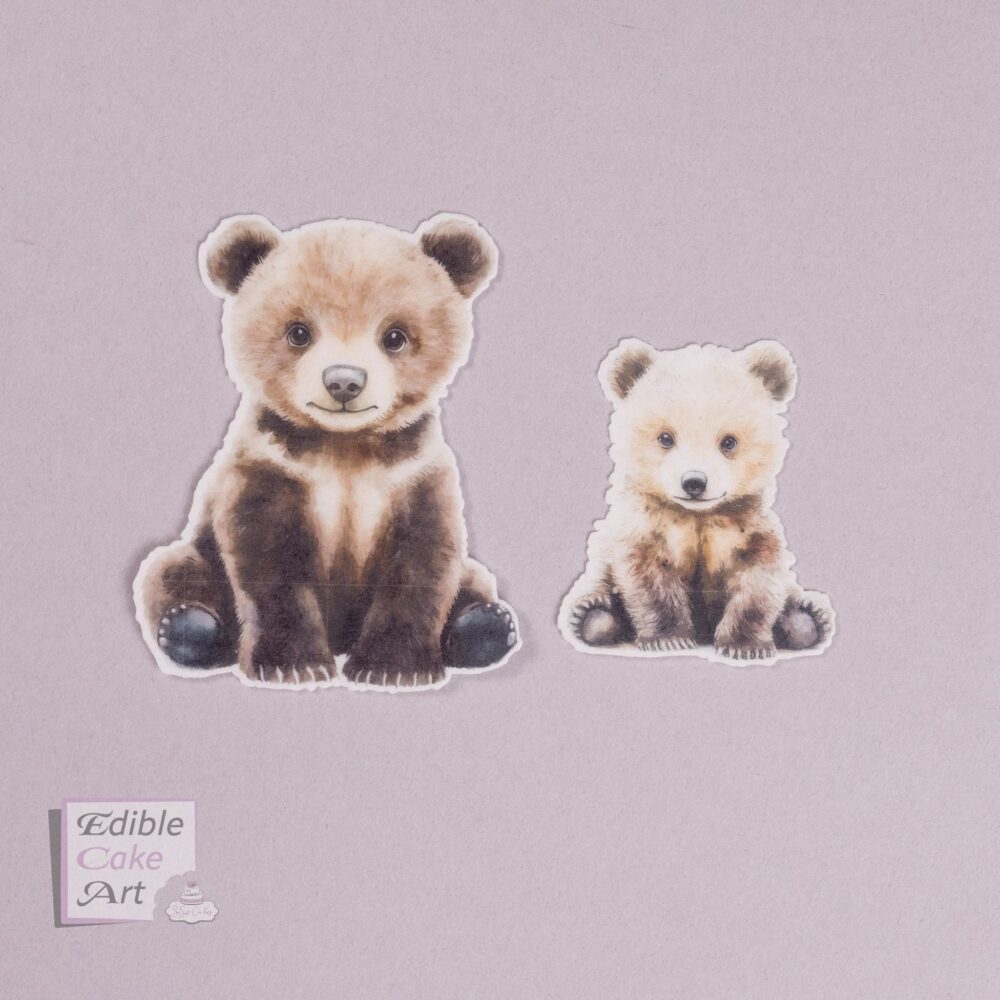 Woodland Animal Pre-cut Cake Charm Set - Image 3
