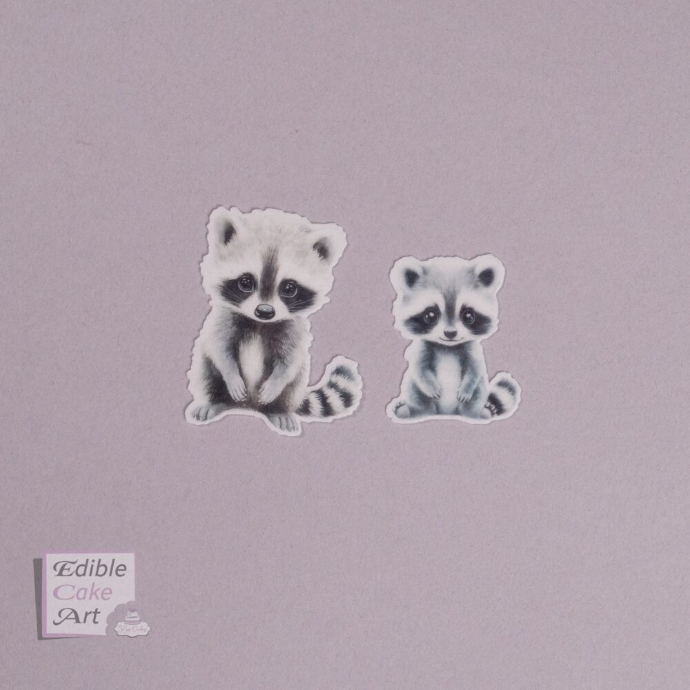 Woodland Animal Pre-cut Cake Charm Set - Image 5