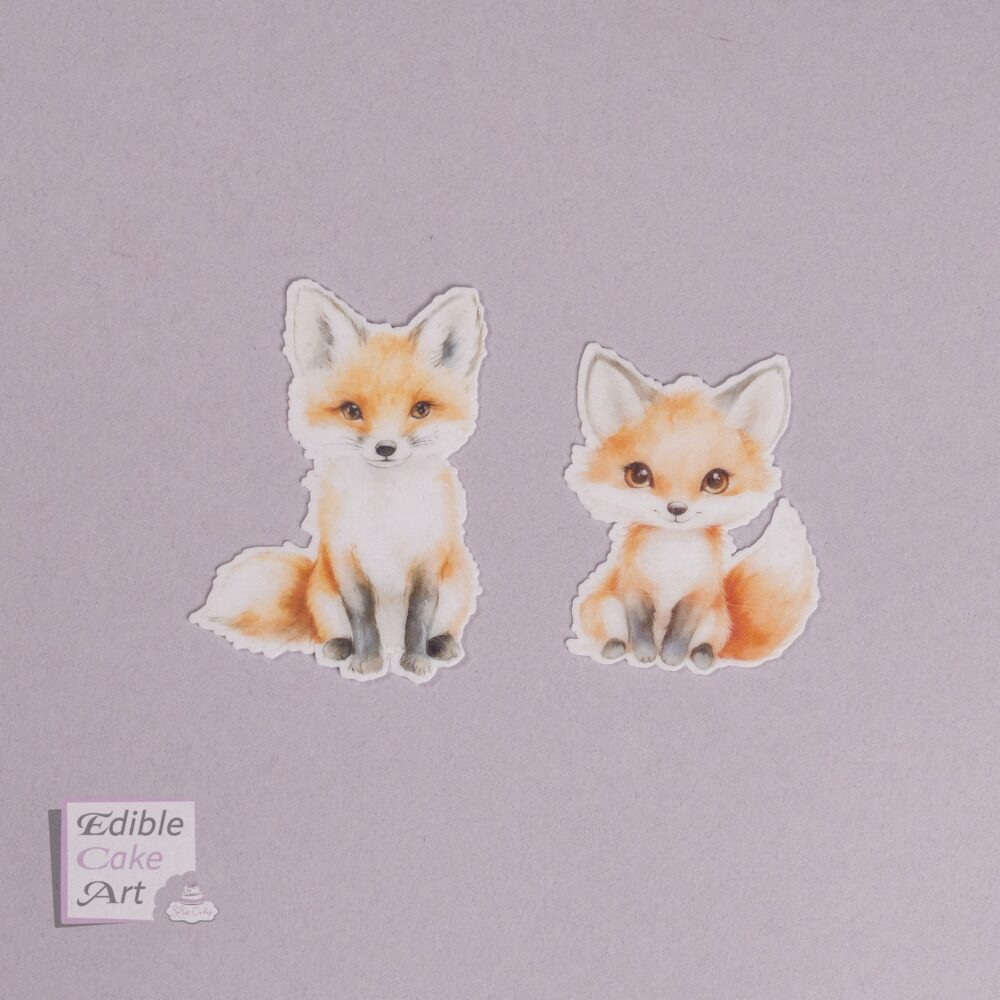 Woodland Animal Pre-cut Cake Charm Set - Image 7