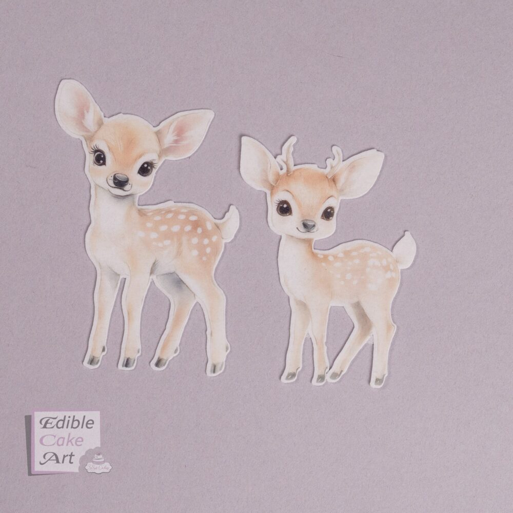 Woodland Animal Pre-cut Cake Charm Set - Image 4