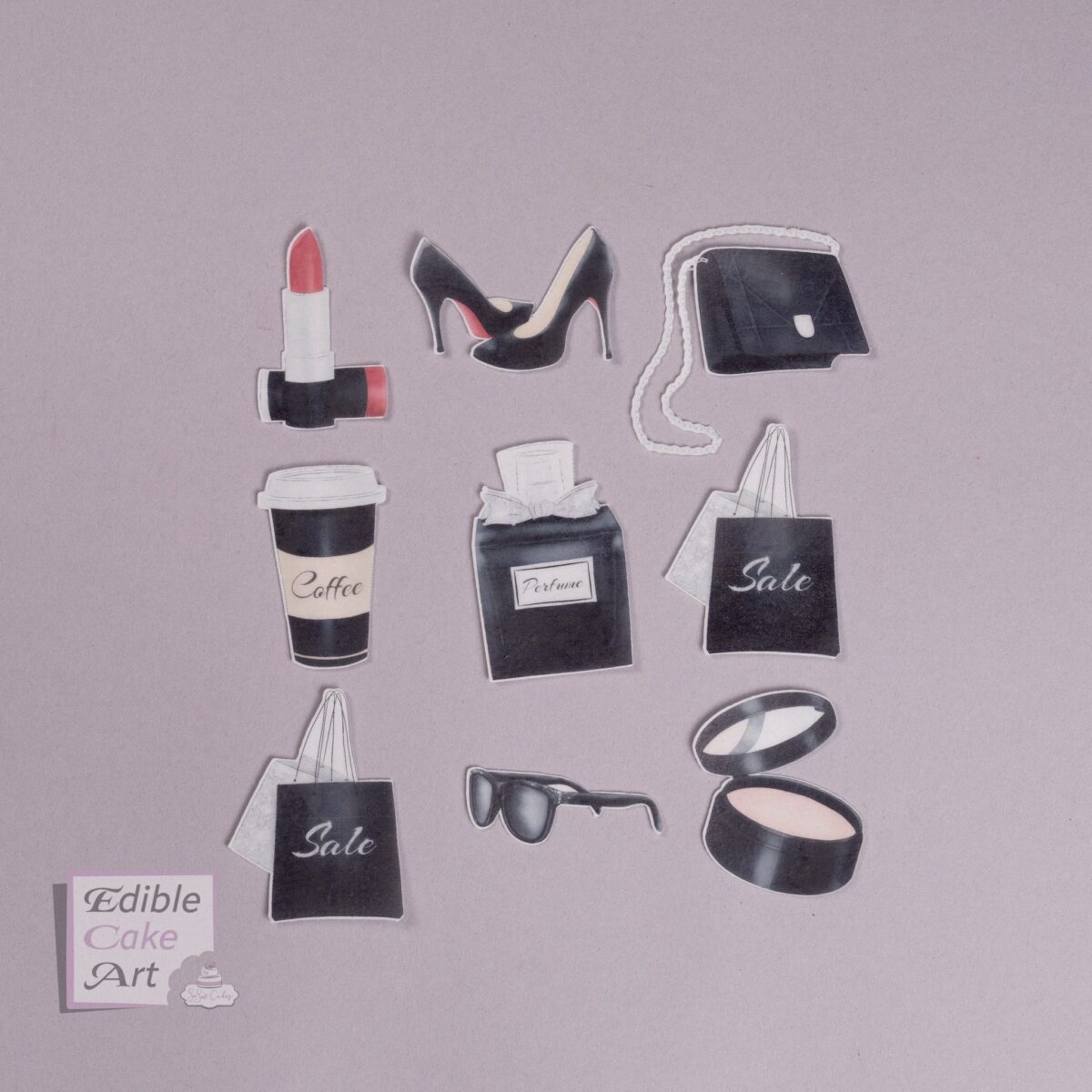 Fashion Pre-cut Cake Charm Set - Image 11